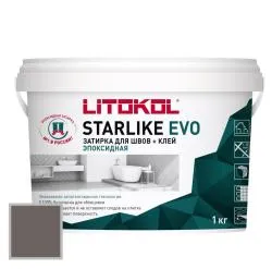 Затирка эпоксидная Litokol Starlike EVO S.232 Натуральная кожа 1кг 485290002