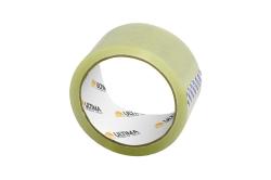 Клейкая лента упаковочная Ultima 40 мкм, прозрачная, 50 мм х 150 м Ulttapetr50150