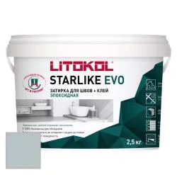 Затирка эпоксидная Litokol Starlike EVO S.400 verde salvia 2.5кг 485370003