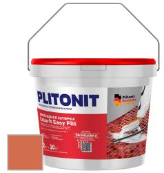 Эпоксидная затирка PLITONIT Colorit EasyFill трёхкомпонентная (1-10мм) глиняный 2кг Н010518