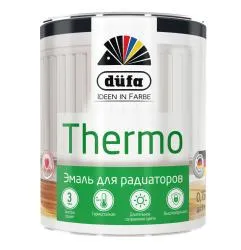 Эмаль Dufa Retail Thermo для радиаторов глянцевая белая 750 мл