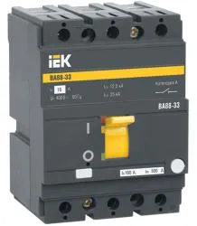 Автоматический выключатель IEK ВА 88-33 3п 63А SVA20-3-0063