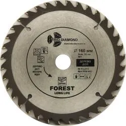 Диск пильный Trio-Diamond FOREST LONG LIFE 160х16/20х2,2мм 36T FLL814