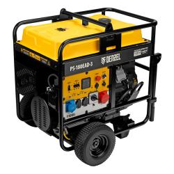 Генератор бензиновый Denzel PS-180EAD-3 18кВт 230/400В 65л разъём ATS электростартер 946994