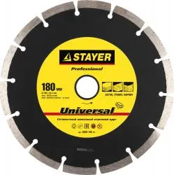Диск алмазный Stayer Professional UNIVERSAL 180мм сегментный 3660-180_z01