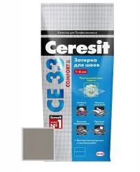 Затирка цементная Ceresit CE33 № 13 антрацит 2кг 2092519