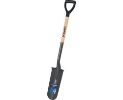 Лопата дренажная ЗУБР Фаворит закалено, дерев. лакир. черенок высш. сорт с рукояткой 355х152х1120мм