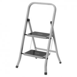 Стремянка стальная Сибртех 2 ступени с полимерным покрытием 97867