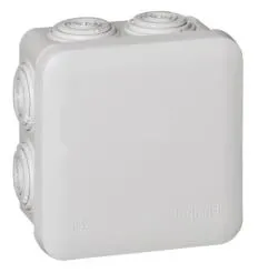 Распаячная коробка LEGRAND наружная 80х80х45мм 092012