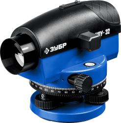 Оптический нивелир ЗУБР Профессионал ОУ-32 120 м 34917