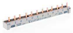 Шина-гребёнка 4-полюсная ABB PS4/12 12 модулей 63А 2CDL240101R1012
