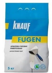 Шпатлевка гипсовая Knauf Fugen(Кнауф-Фуген) универсальная для внутренних работ 5кг