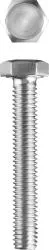 Болт ГОСТ 7798-70, M8 x 80 мм, 2 шт, кл. пр. 5.8, оцинкованный, ЗУБР