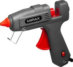 Пистолет MIRAX термоклеящий электрический 200Вт/350Вт, 220В 11мм 06807
