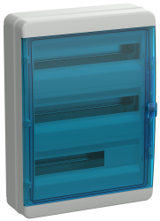 Бокс навесной IEK TEKFOR КМПн-54 IP65 54 модуля синяя прозрачная дверца TF5-KP72-N-54-65-K03-K07