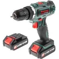 Аккумуляторная дрель-шуруповерт HAMMER 12В Flex ACD125Li