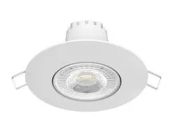 Светильник Gauss Кругл. Белый, 6W,90х90х56, Ø65мм, 520 Lm LED 4000K