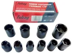 Набор торцевых головок FUBAG для гайковертов IW 580 IW 720 IW 900 1/2 10 шт 160101