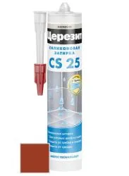 Затирка силиконовая Ceresit CS25 №49 кирпичный 280мл 1095870