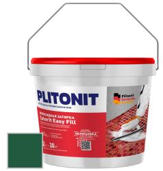 Эпоксидная затирка PLITONIT Colorit EasyFill трёхкомпонентная (1-10мм) зелёный 2кг Н010417