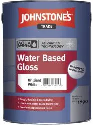 Эмаль универсальная Johnstone`s Aqua Water Based Satin полуматовая 1 л.