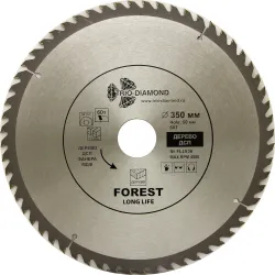 Диск пильный Trio-Diamond FOREST LONG LIFE 350х50х3мм 60T FLL836