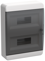 Бокс навесной IEK TEKFOR ЩРН-П-24 IP41 24 модуля прозрачн дверц TF5-KP12-N-24-41-K01-K03