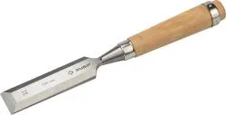 Стамеска-долото "Классик" с деревянной ручкой, хромованадиевая, 32мм, ЗУБР