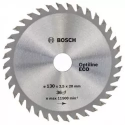Диск пильный 130*20*36 OPTILINE ECO / BOSCH