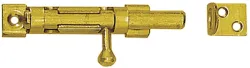 Задвижка дверная с круглым ригелем DMX 8572 70х10 ЗДК70,10