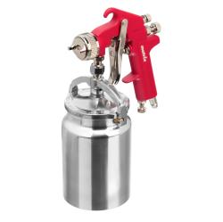 Пневматический краскораспылитель с нижним бачком Matrix HP, 1 л, сопло 1.8 мм 57323