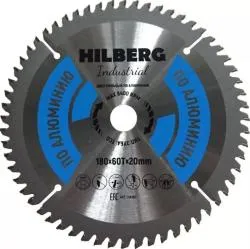 Диск пильный Hilberg INDUSTRIAL алюминий 180х20х2,2мм 60T HA180