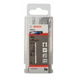 Сверло по металлу HSS-G 5х86 BOSCH