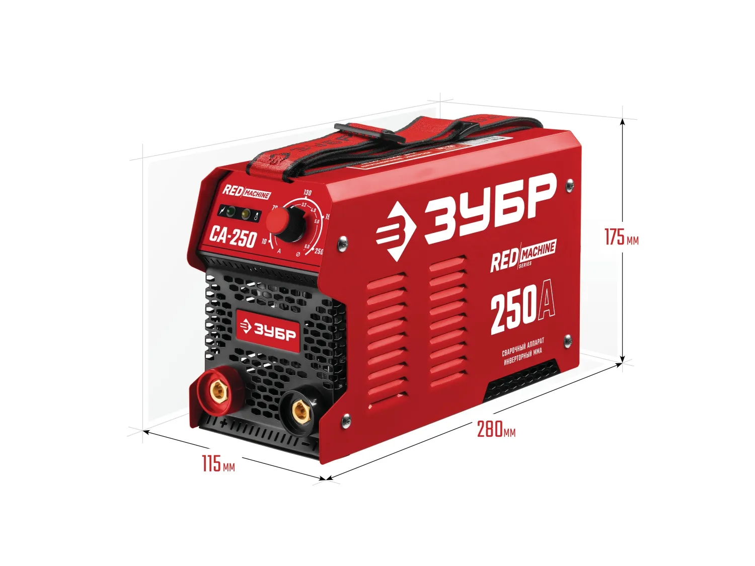 Сварочный аппарат ЗУБР инверторный 250 А СА-250