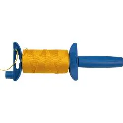 Шнур ЗУБР нейлоновый желтый для строительных работ 100м 06410-100