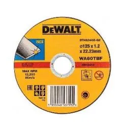 Круг отрезной по металлу DeWalt INDUSTRIAL 125x22.2х1.2мм тип1