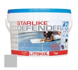 Затирка эпоксидная Litokol Starlike Defender C.320 Серый шелк 1кг 479650002