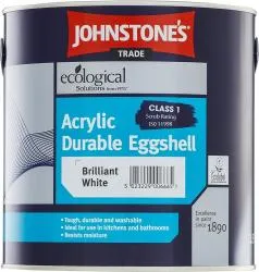 Краска для влажных помещений Johnstone`s Acrylic Durable Eggshell база L 2,5 л.