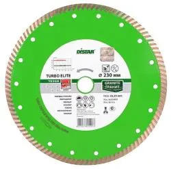 Диск алмазный Distar 1A1R Turbo 230x2,6x9x22,23/F Elite Active 10216025017