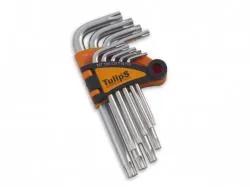 Набор TULIPS шестигранных ключей удлиненные 1,5-10мм IK12-955