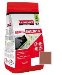 Затирка полимерцементная ISOMAT MULTIFILL SMALTO 1-8  № 07 Красно-коричневый 2кг 51150702