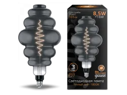 Лампа Gauss LED Filament Honeycomb GAUSS E27 8.5W Gray 165lm 1800K 1/2