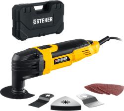 Реноватор STEHER OIS 400 В кейс набор насадок MFT-400 SK