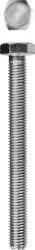 Болт ГОСТ 7798-70, M12 x 120 мм, 5 кг, кл. пр. 5.8, оцинкованный, ЗУБР