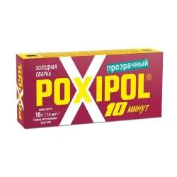 Холодная сварка POXIPOL прозрачный 14мл