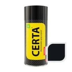 Термостойкая эмаль аэрозольная CERTA антрацит до 600 °C 520 мл
