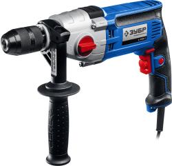 Дрель безударная ЗУБР Профессионал 900 Вт 13мм 2-скоростная мет. корпус Д-П900-2