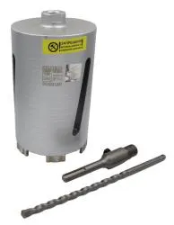 Коронка алмазная HILBERG laser deep drill по бетону 102мм HD310
