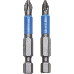 Биты STAYER "PROFI", хвостовик E 1/4", PH №2, 50мм, 2 шт