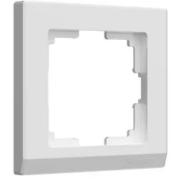 Рамка на 1 пост Werkel белый  WL04-Frame-01-white